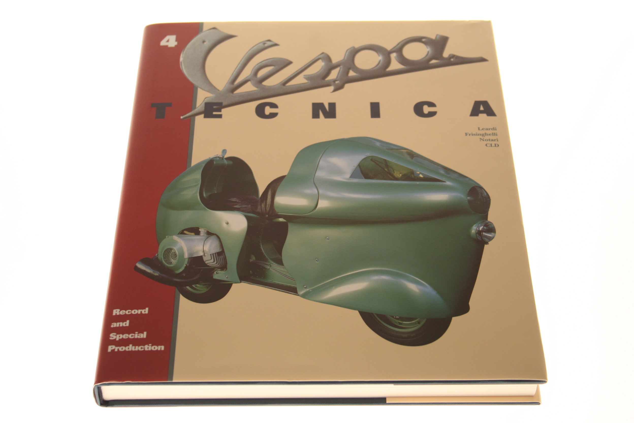 Buch Vespa "Tecnica" 4, alle Record-Modelle, deutsch