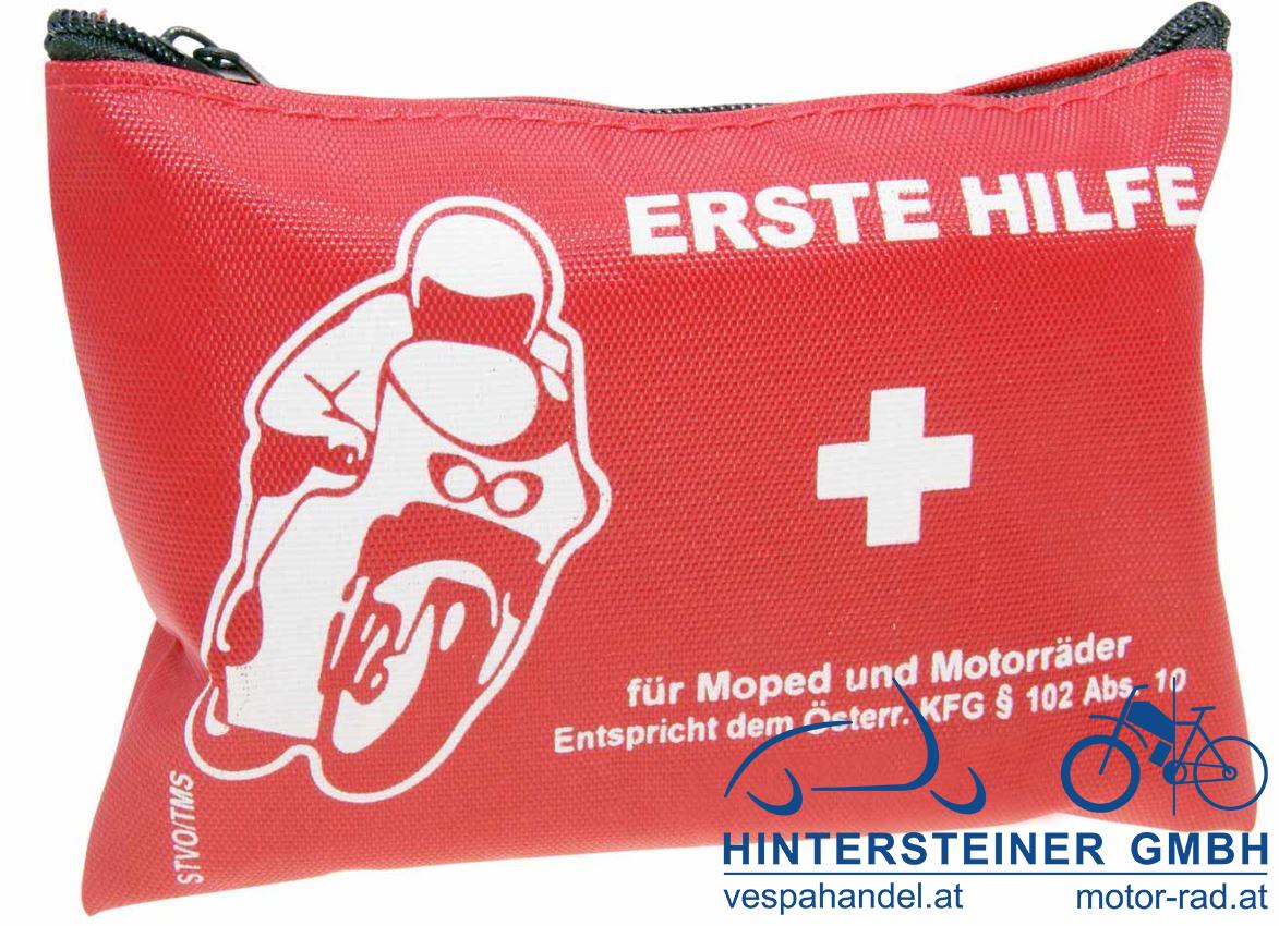 Verbandspäckchen, Moped/Motorrad,  einspurige KFZ, §102