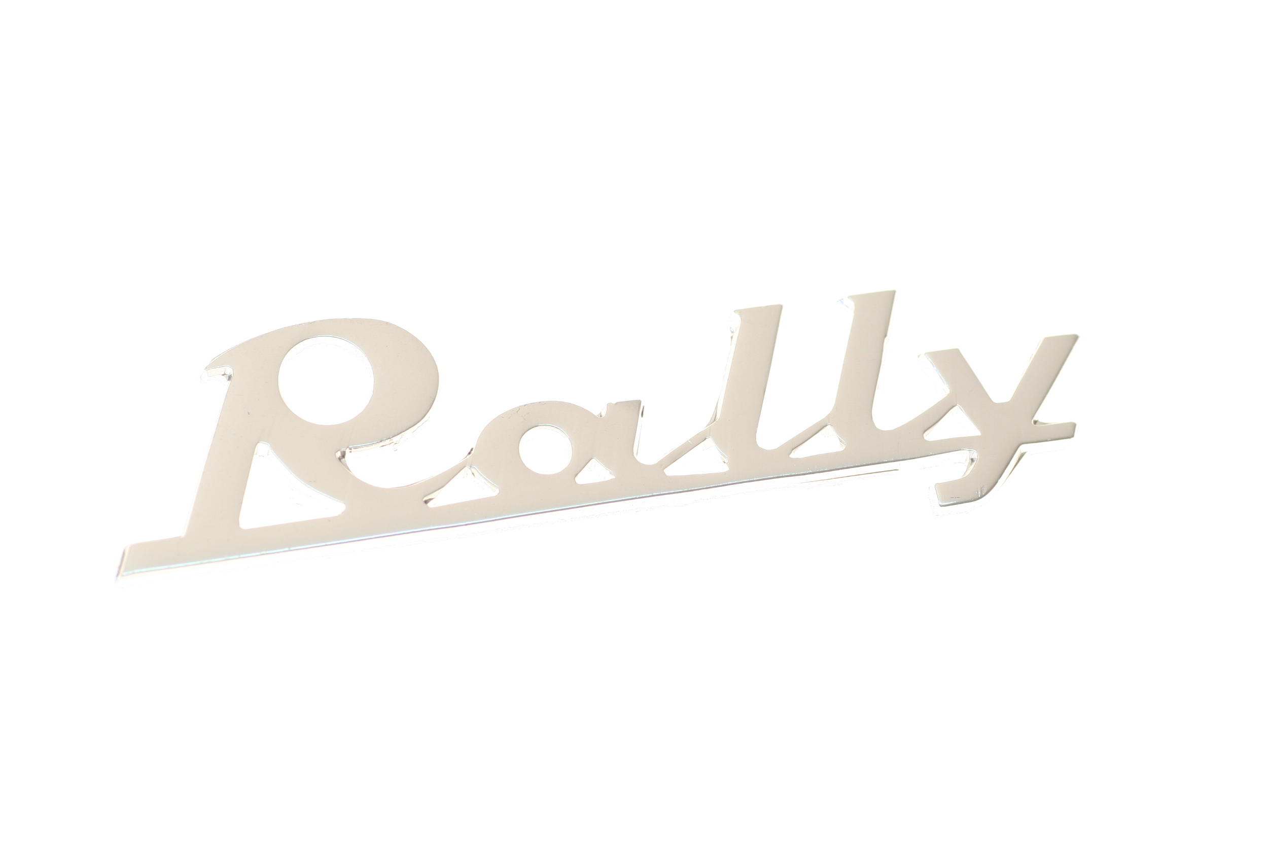 Schriftzug vorne, "Rally"