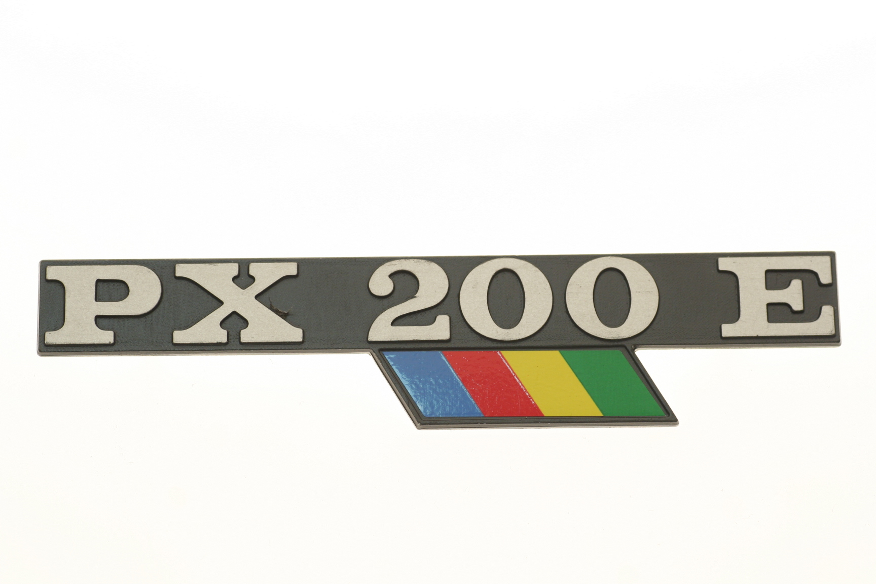 Schriftzug für Seitenhaube, "PX200E"