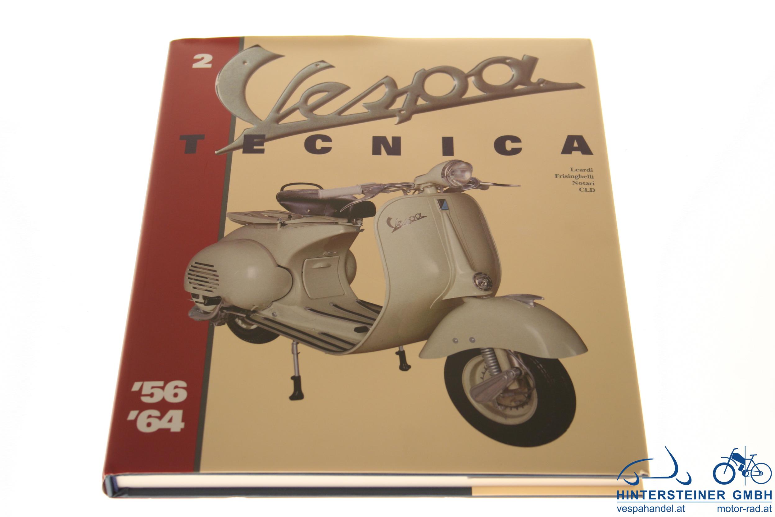 Buch Vespa "Tecnica" 2, von 1956-1964, deutsch