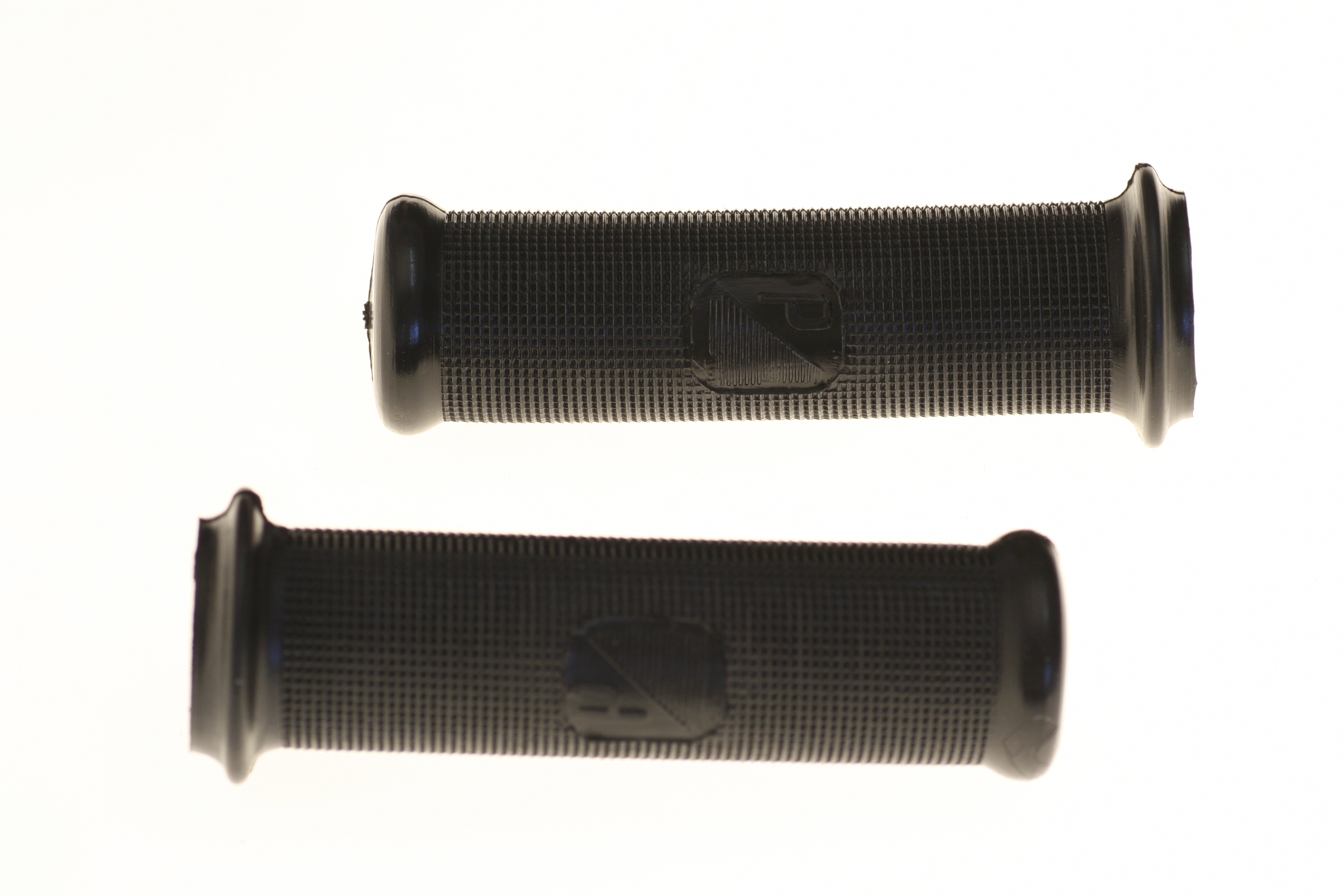 Griffe schwarz, Ø 24mm, mit Piaggio-Emblem