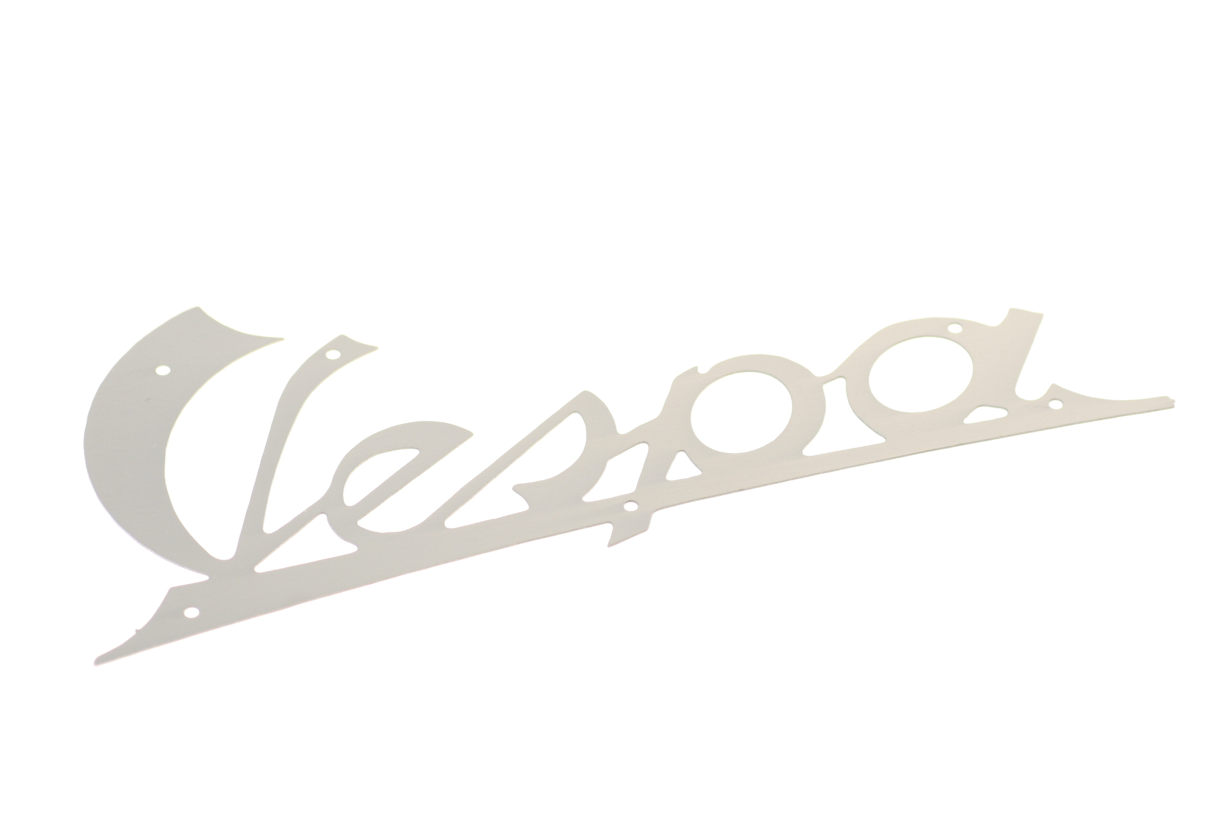 Schriftzug vorne, "Vespa", groß, 1946-1958, VNA, satiniert