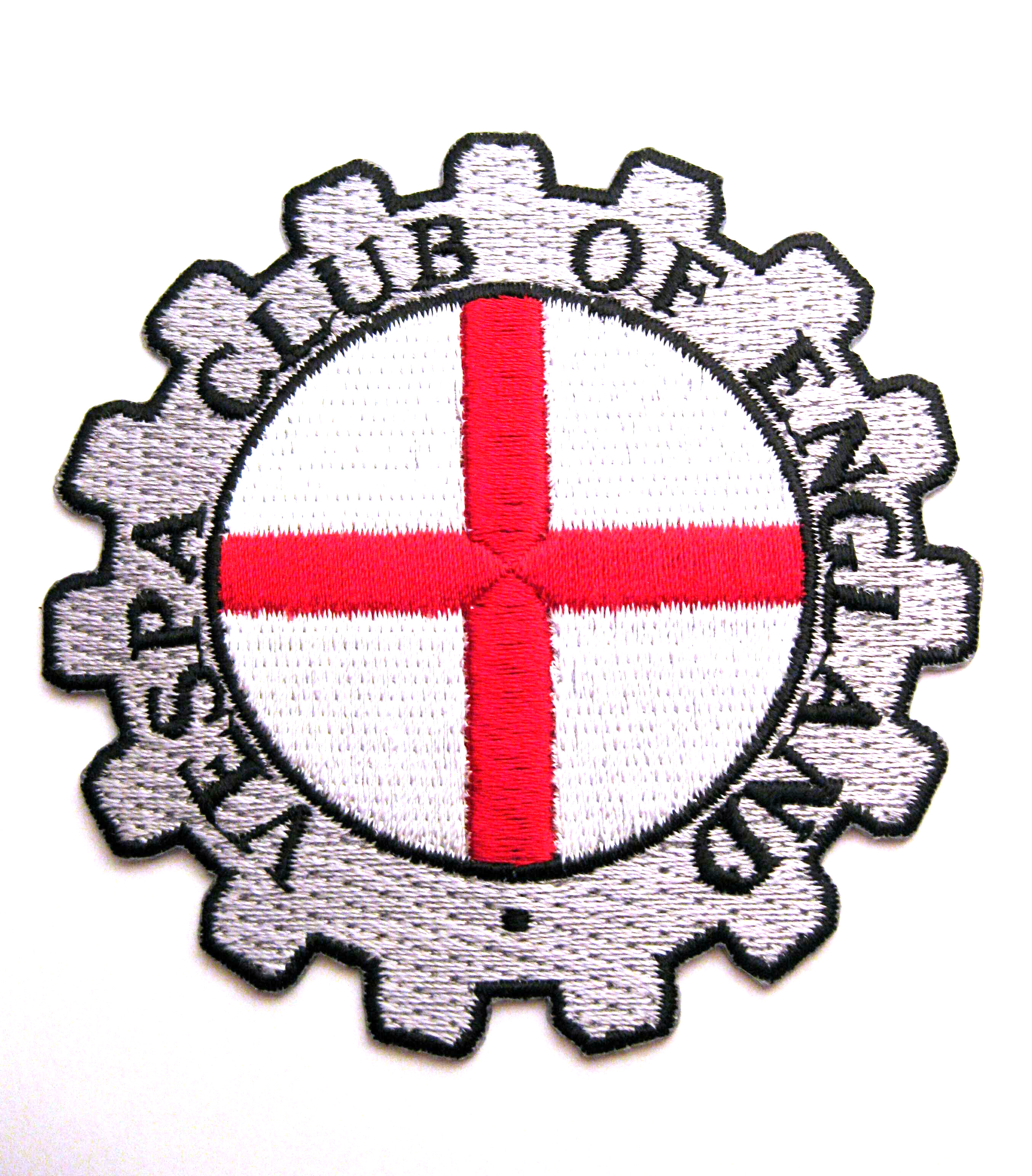 Aufnäher "Vespa Club of England", rund, Ø75mm
