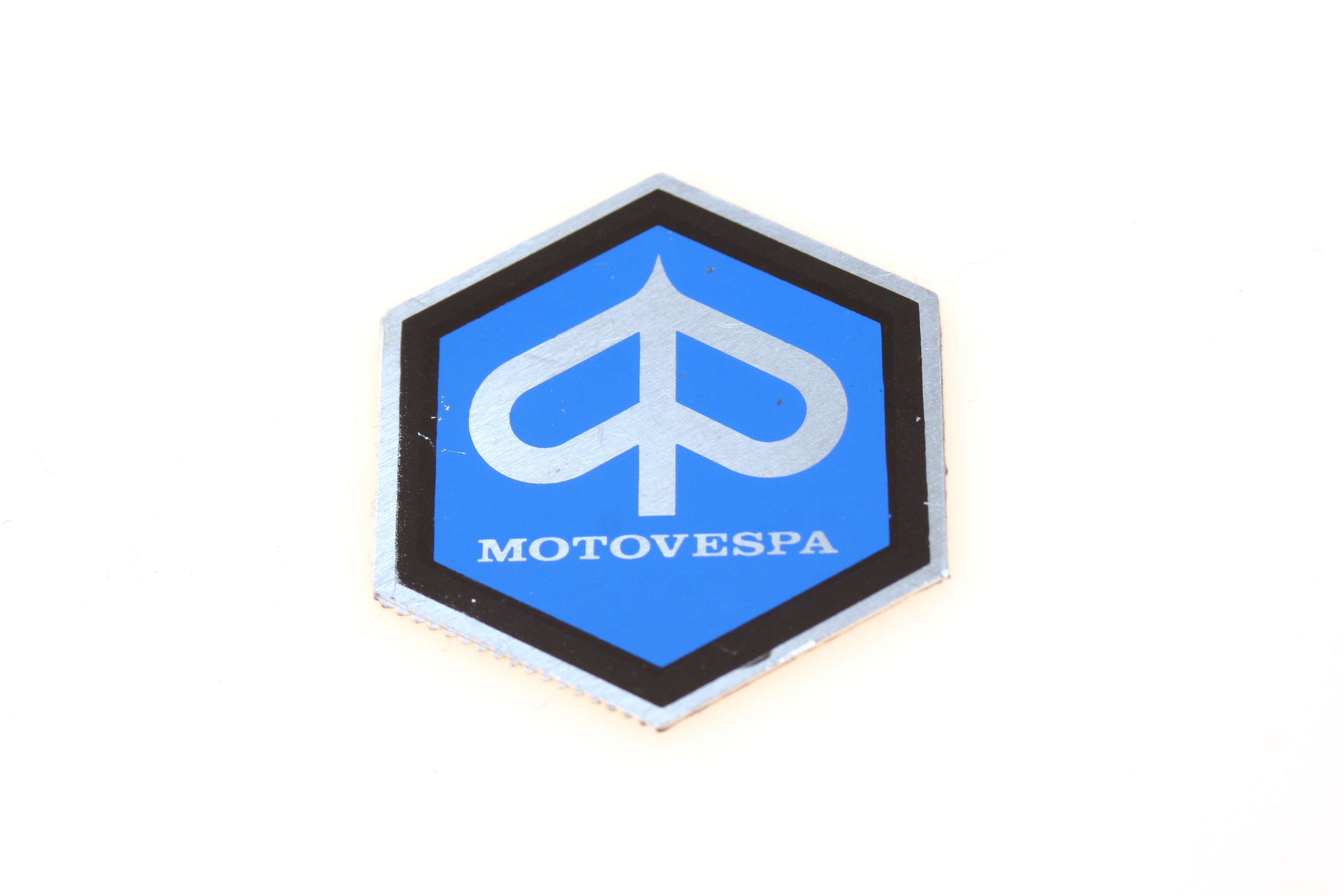 Emblem Motovespa, 6-Eck, mittelgroß, PX Kaskade