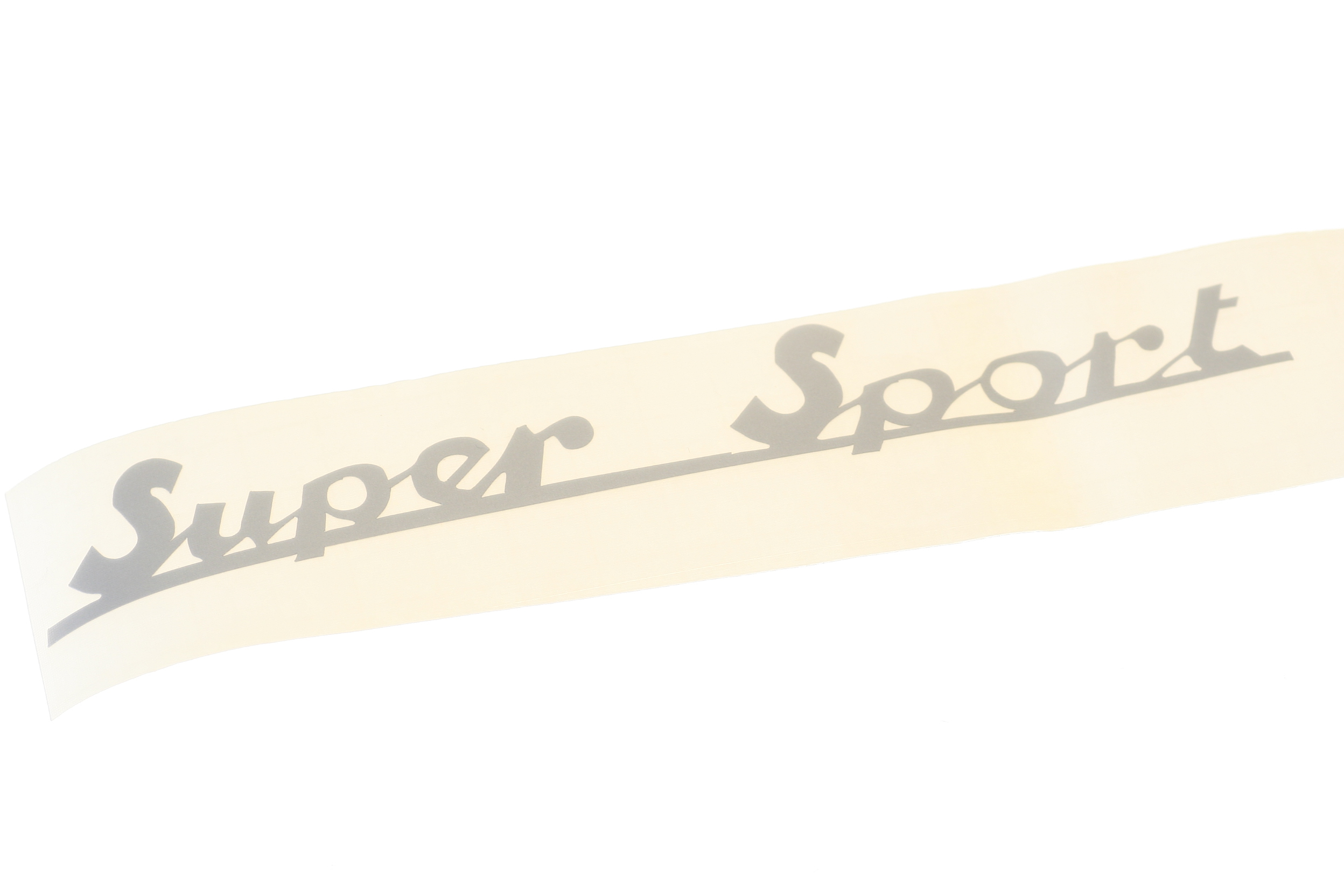 Aufkleber, "Super Sport", silber