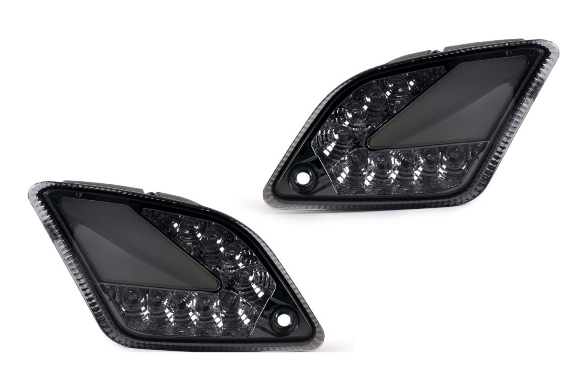 Blinkerset LED, Moto Nostra, GTS/V, 2014-2022, Lauflicht, hinten, getönt