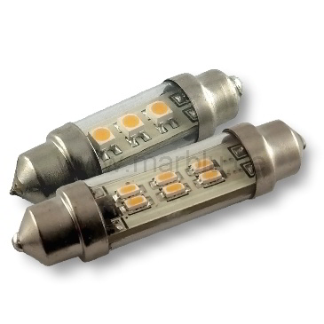 Soffitte LED 6-30V, 39mm, weiß, entspricht 5W
