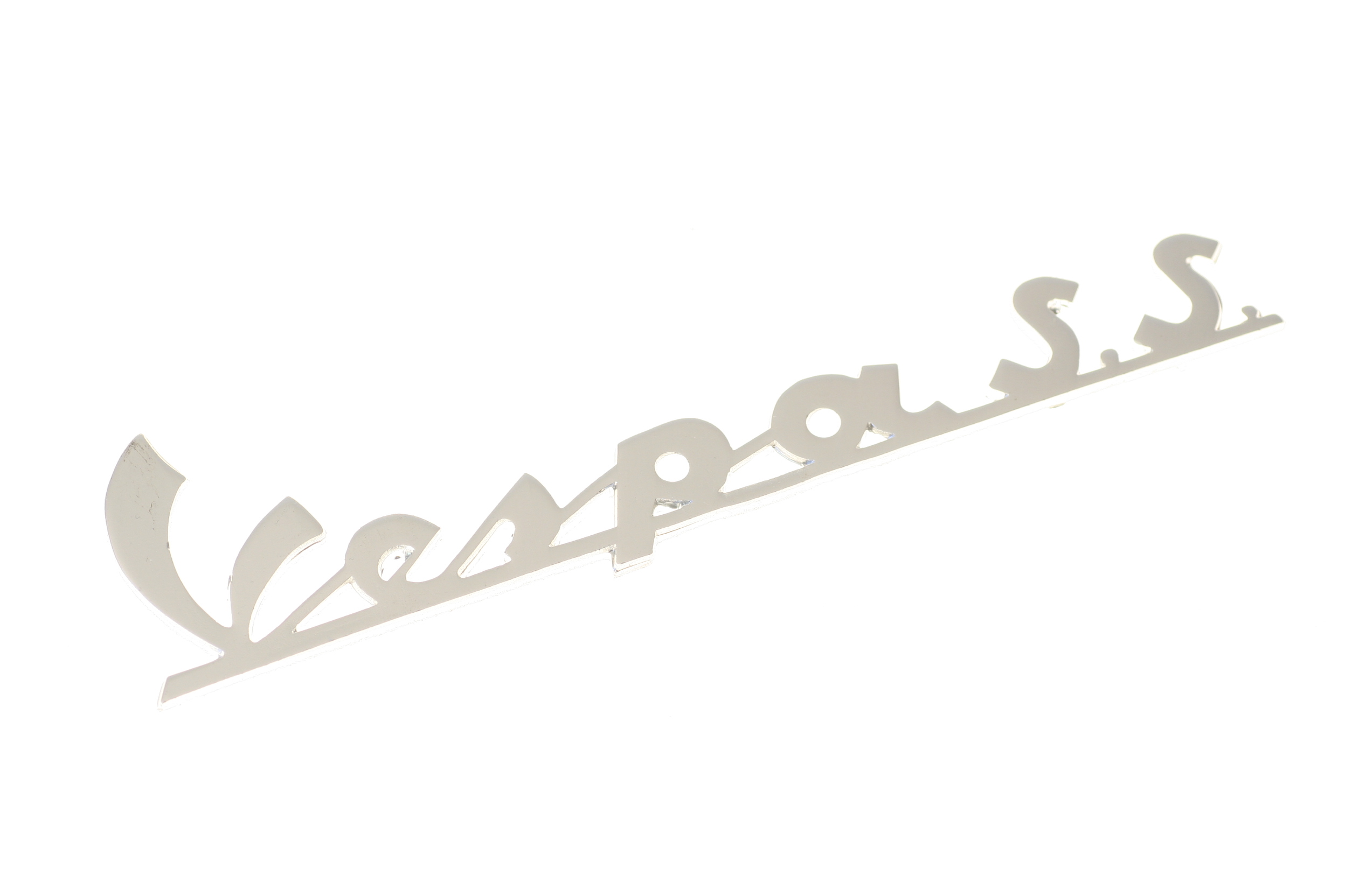 Schriftzug vorne, "Vespa SS", Vespa 180 Super Sport