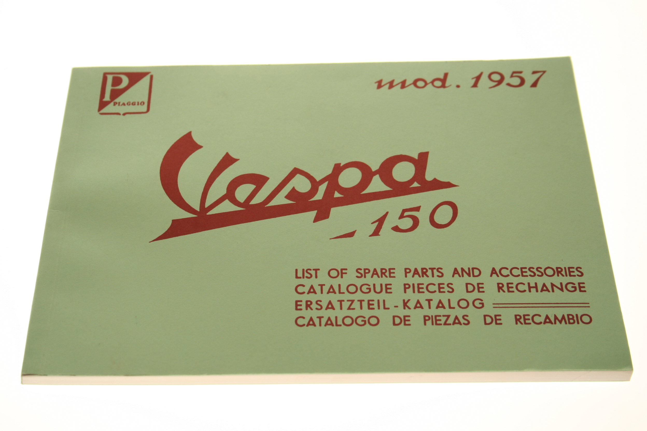 Restaurationshilfe Vespa 150 VB1, 1957-1958, 69 Seiten