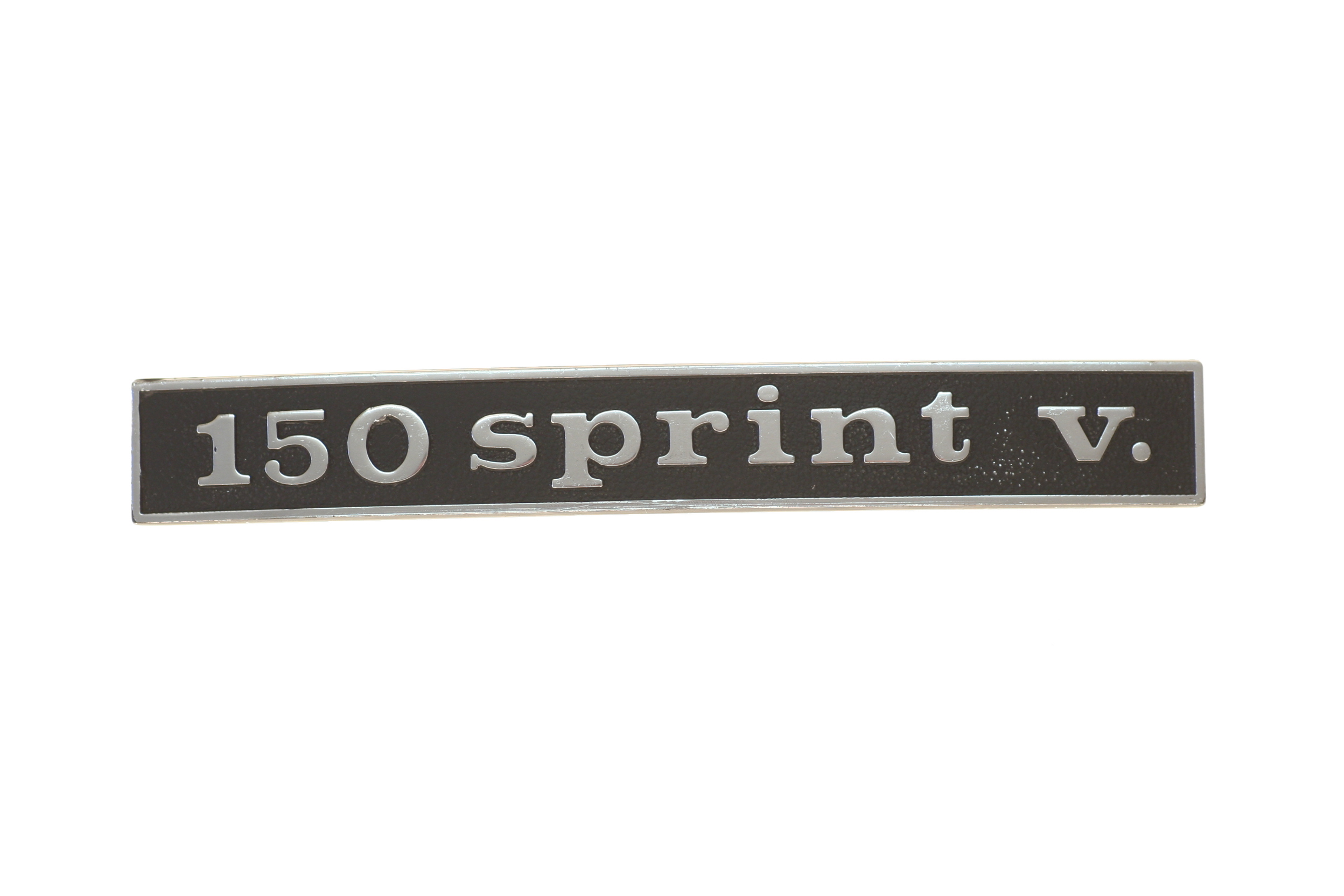 Schriftzug hinten gerade, "150 Sprint v."