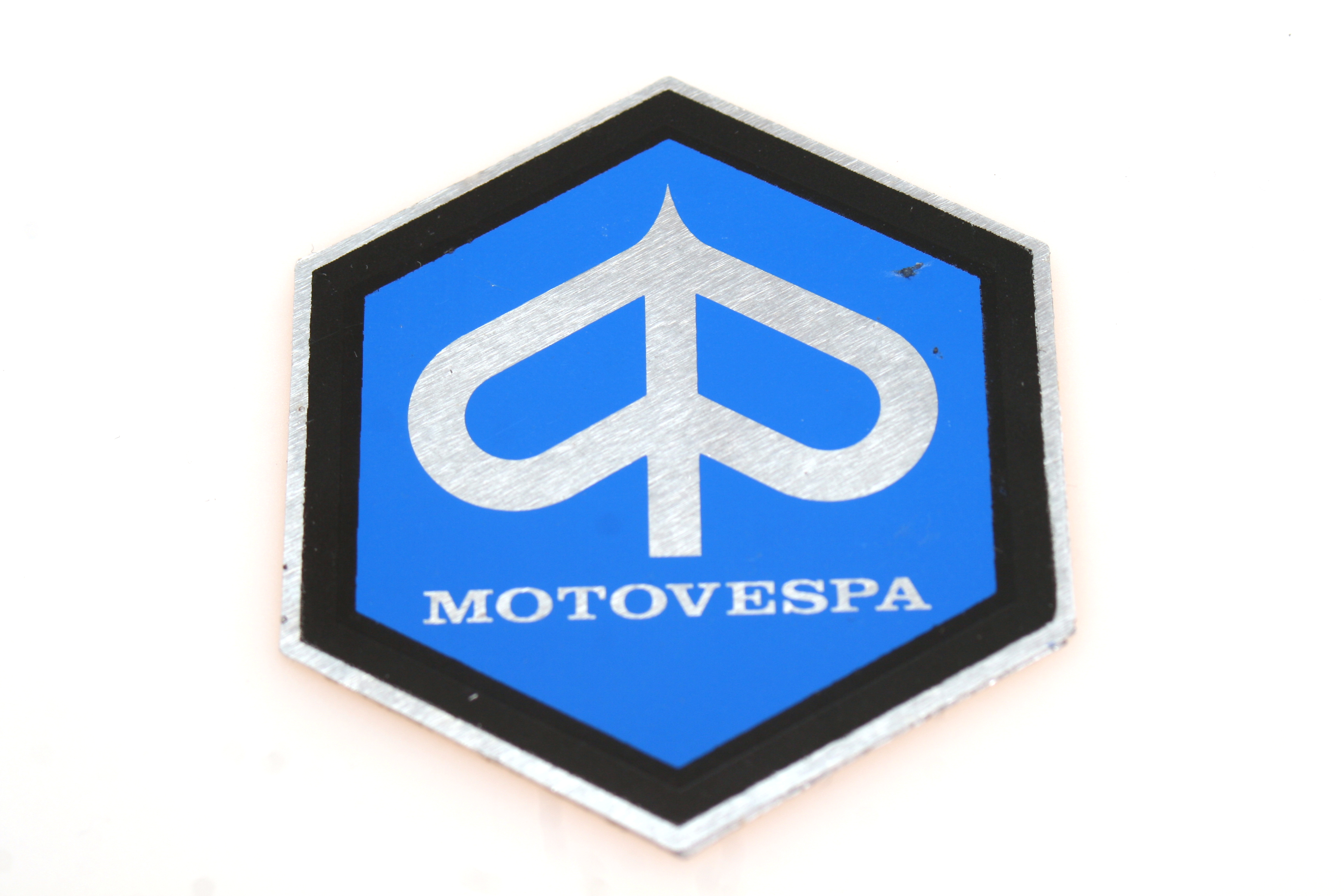 Emblem Motovespa, 6-Eck, groß, zum Kleben, 160 GT/150 Sprint