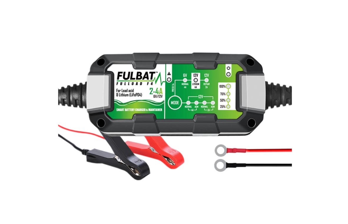 Ladegerät Batterie, Fulbat Fulload F4 6-12 Volt