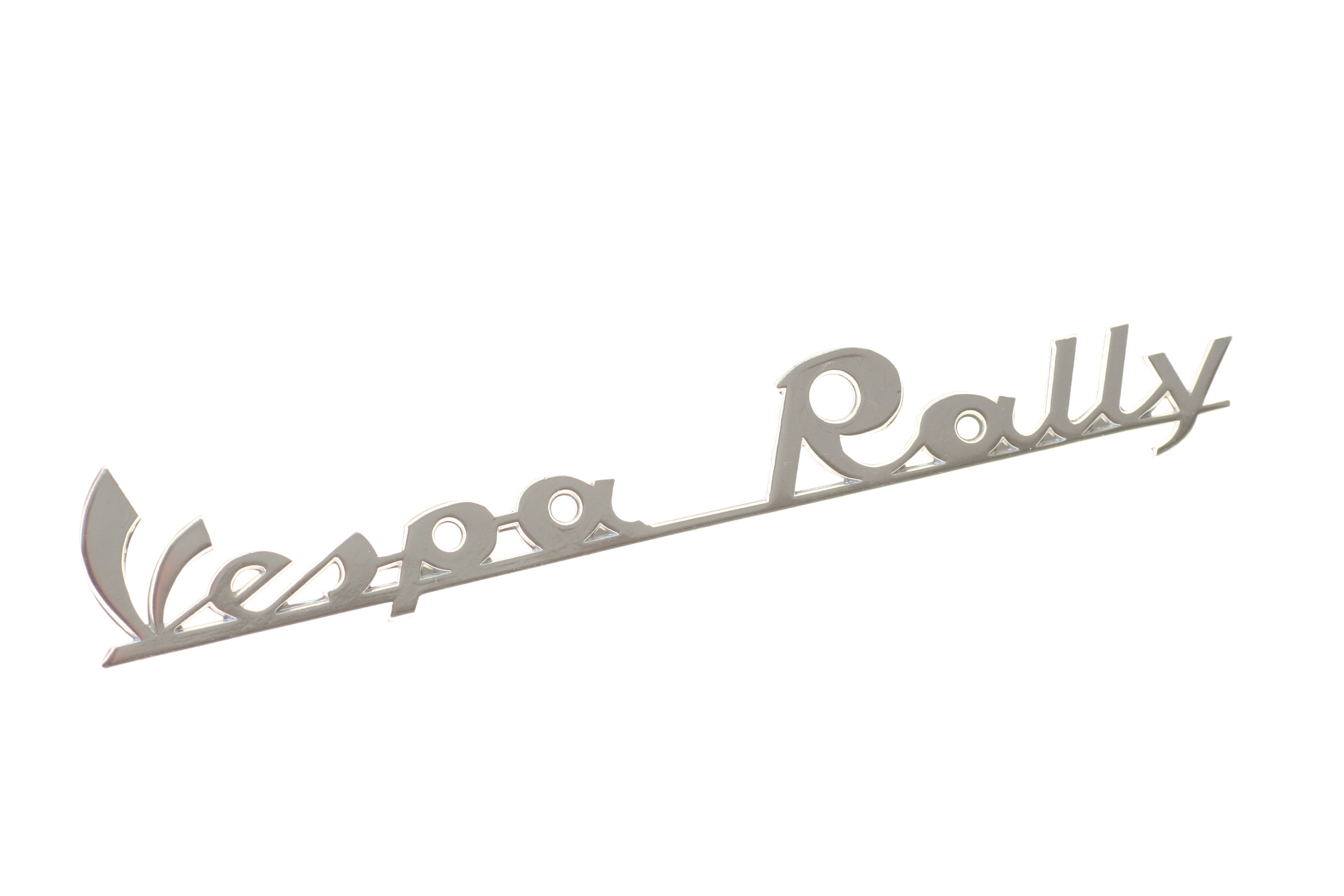 Schriftzug hinten schräg, "Vespa Rally"