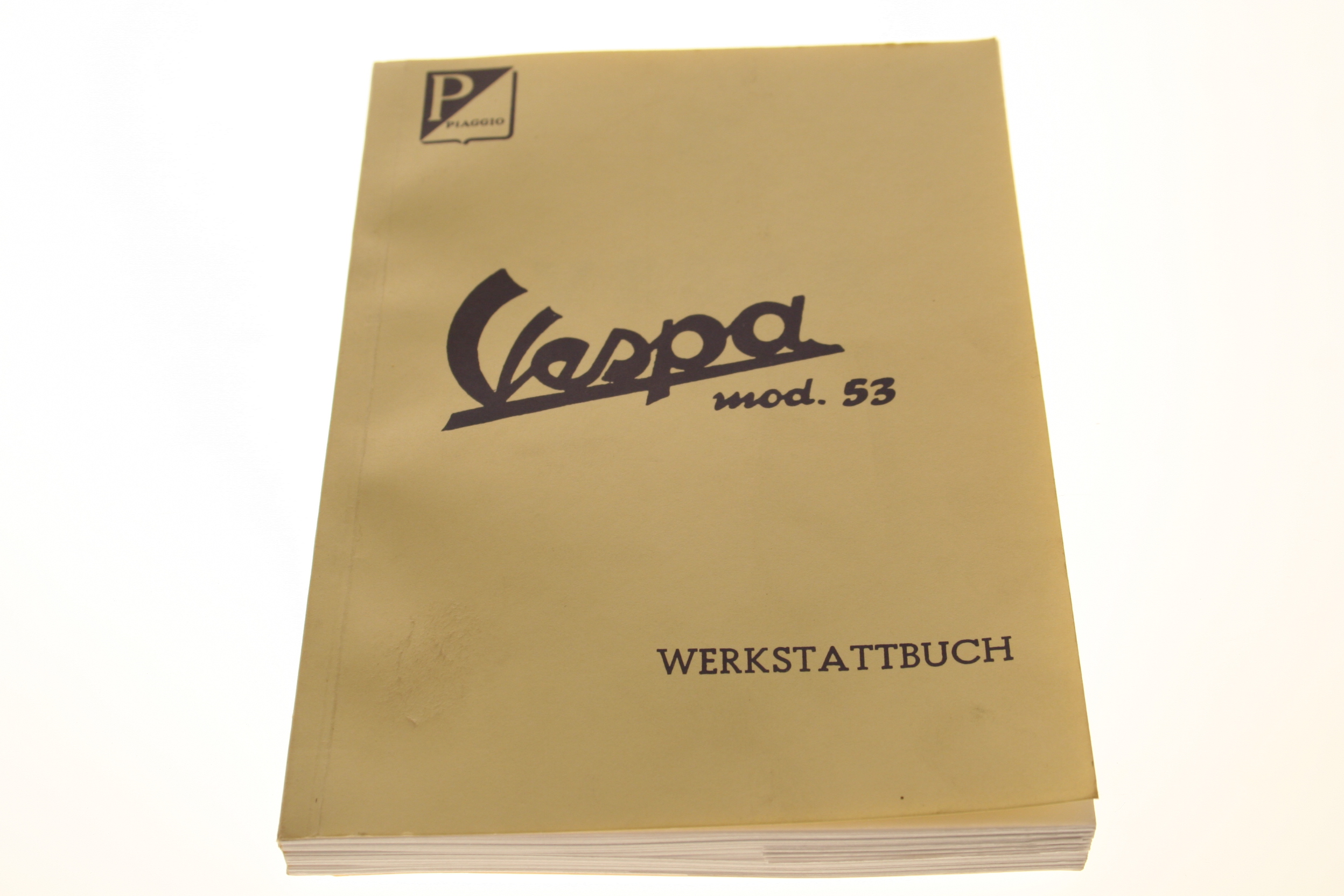 Reparaturanleitung Vespa 125 VM, 1953-1954, 185 Seiten