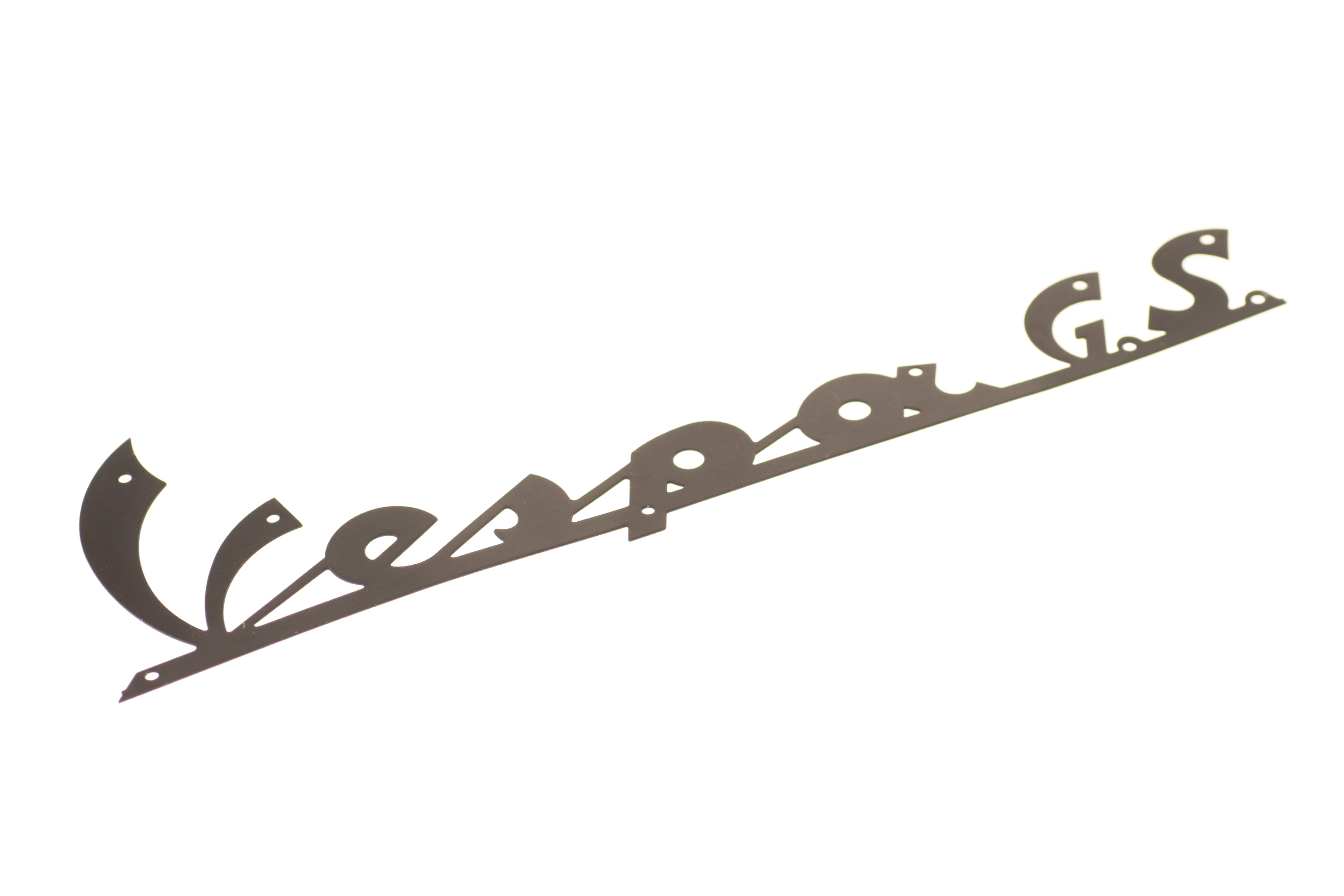Schriftzug vorne, "Vespa GS", 165mm, GS160, schwarz