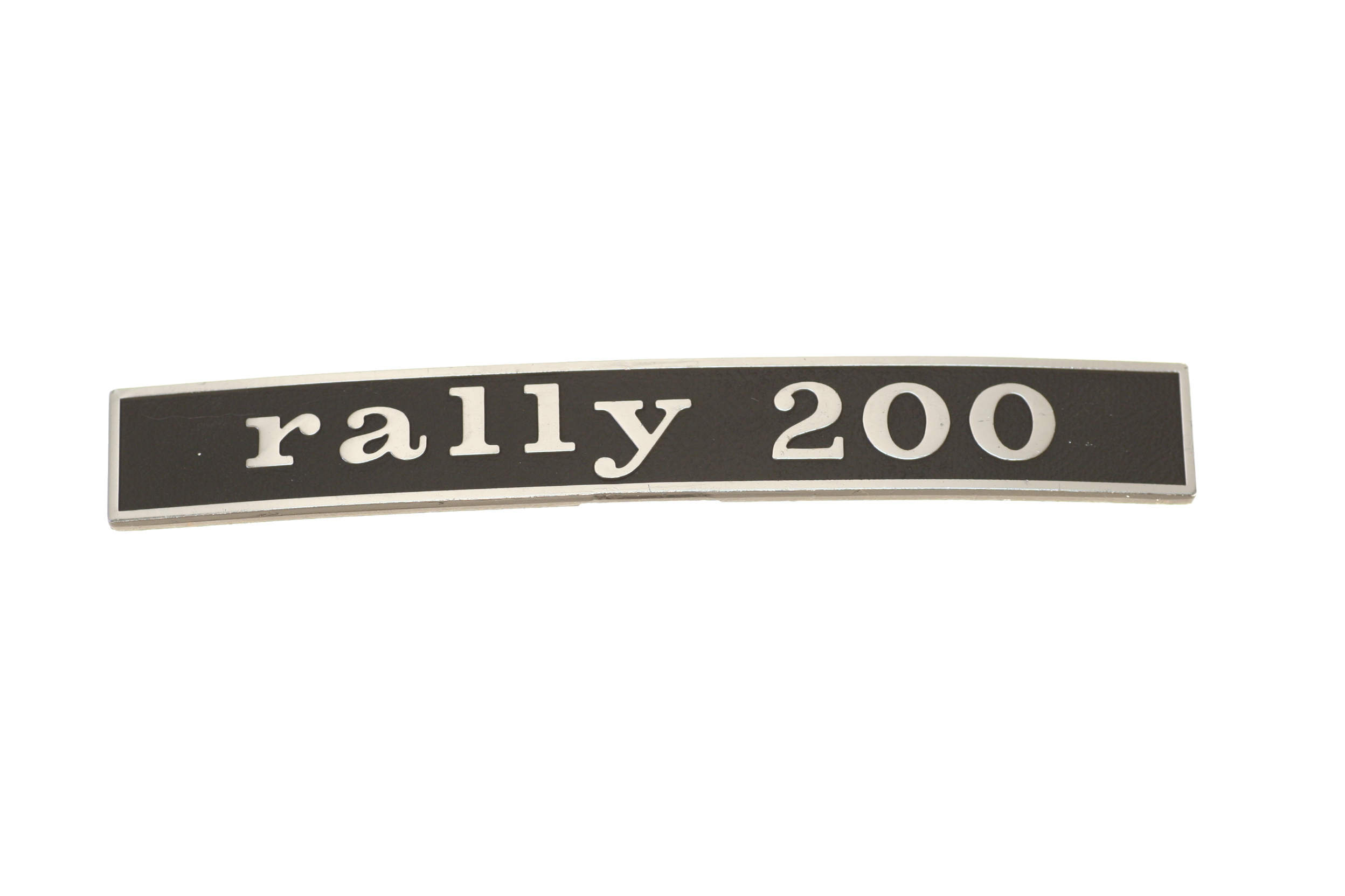 Schriftzug hinten gerade, "Rally 200"