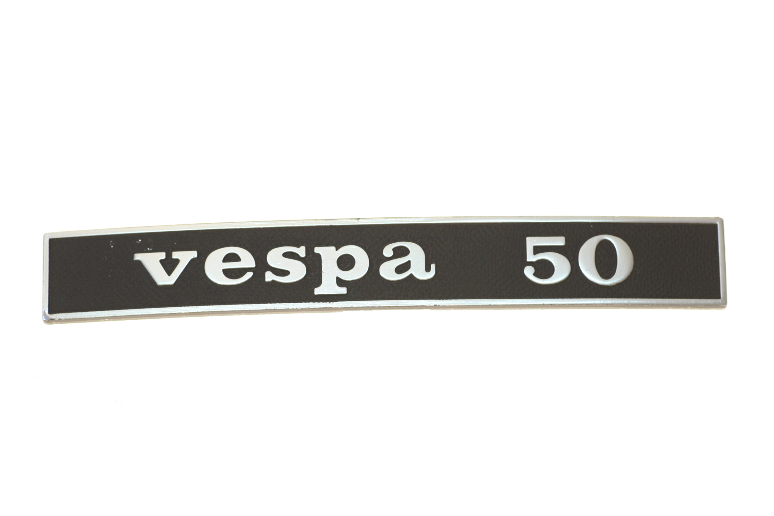 Schriftzug hinten gerade, "Vespa 50"