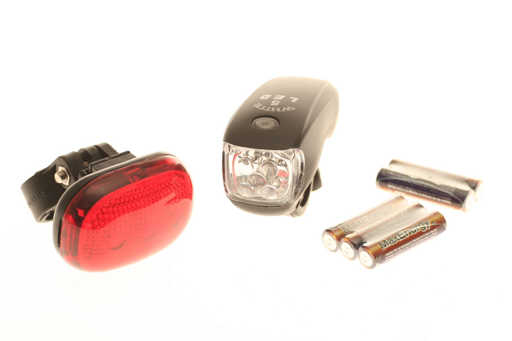 Scheinwerferlichtset Batterie, 5 LED, klein, mit Batterie