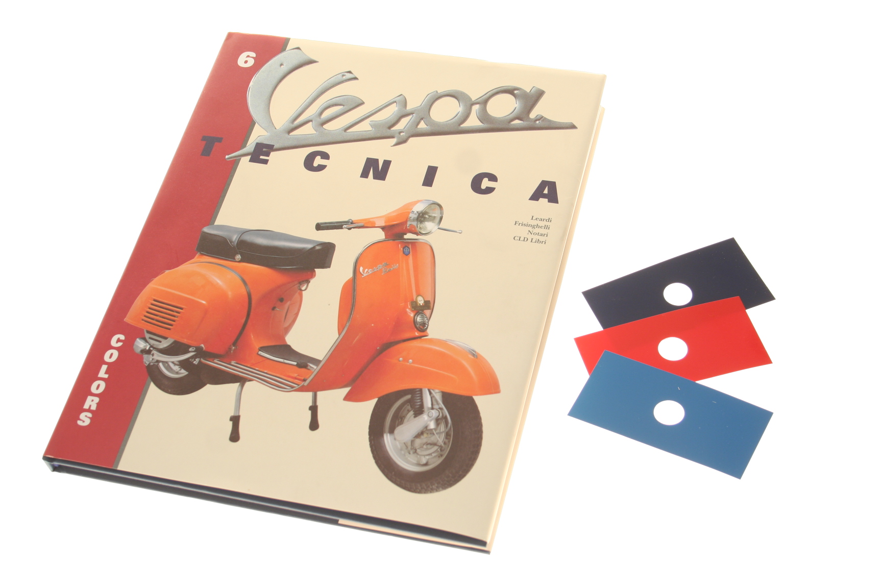 Buch Vespa "Tecnica" 6, limitierte Ausgabe, inkl. Farbfächer