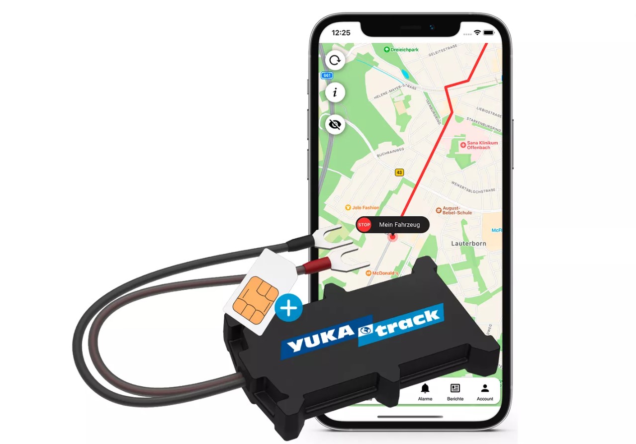 GPS Tracker Yukatrack "easyWIRE"