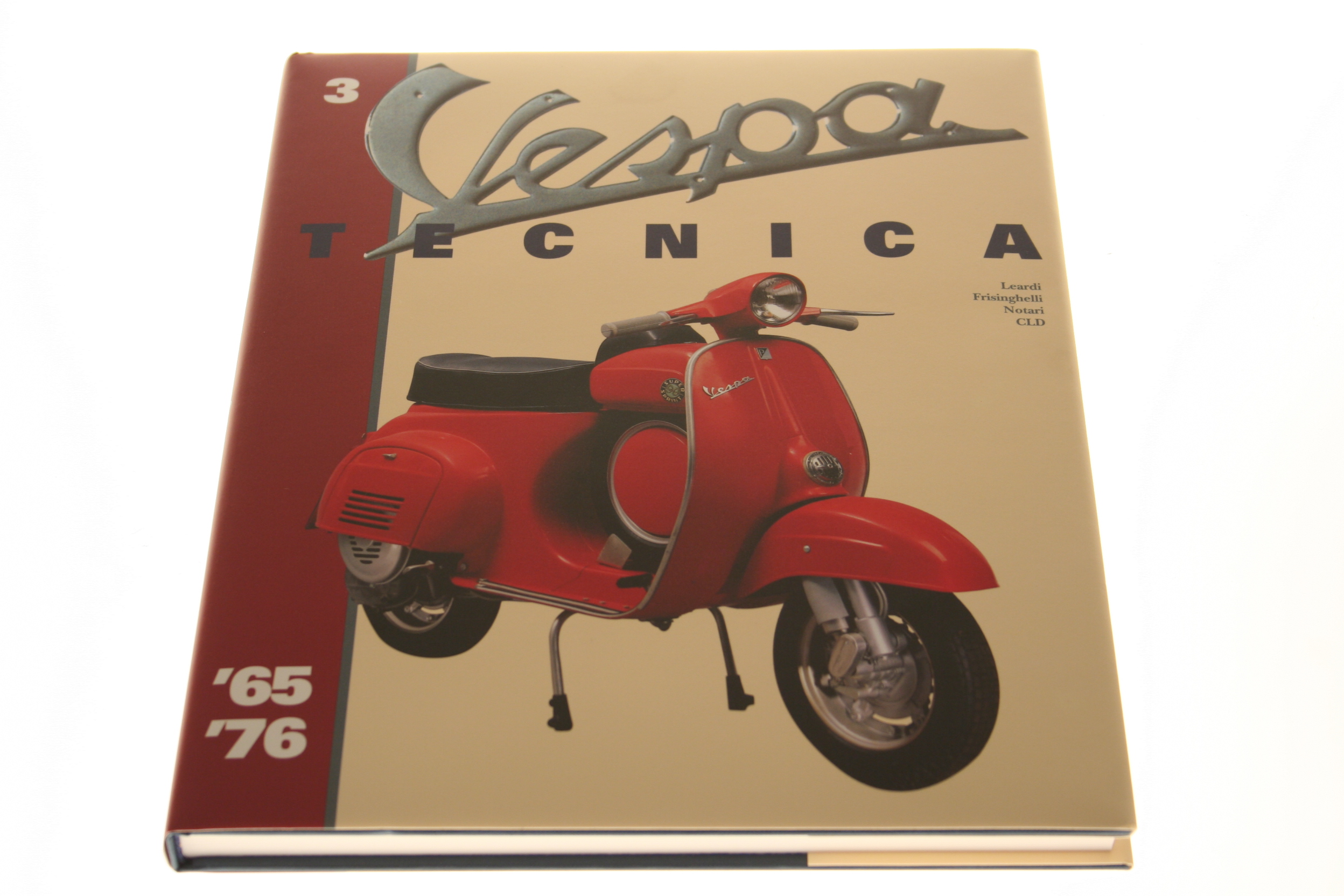 Buch Vespa "Tecnica" 3, von 1965-1976, deutsch