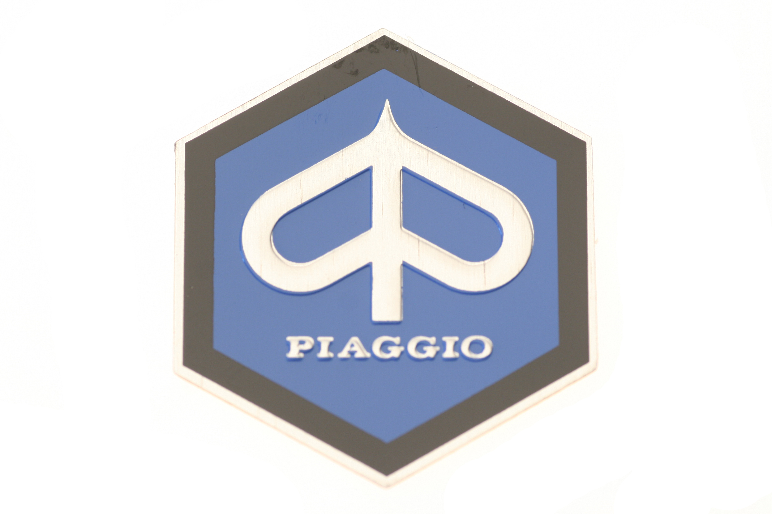 Emblem Piaggio, 6-Eck, groß, zum Kleben, Sprint, Rally,...